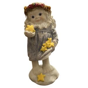Dreamsicles DC141 Miss Morning Star Angel Holding Stars Figurine 7" Tall 1994